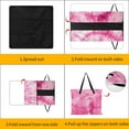 thumbnail image 3 of Colorful Tie Dye Vortex Waterproof Picnic Blanket with Foldable Zipper, Suitable for Outdoor Use, Suitable for Travel, Camping, Beaches, Parks, Grasslands, Picnic Blanket Accessories, 3 of 7