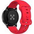 thumbnail image 2 of Bands Compatible with samsung galaxy watch 4 band 40mm/44mm and samsung Active 2 Bands 40mm/44mm,20mm Silicone watch band for Galaxy Watch 3 41mm/Gala, 2 of 4