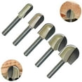 thumbnail image 5 of Double Arc Round Bottom Wood Router Bit Milling Cutter Trimming Engraving Tool, 5 of 6