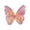 Pink, variant on 3D Lighted Butterfly Garden Decoration with LED Lights, Red, Outdoor Wedding Home Decor Ornament