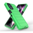 thumbnail image 3 of Motorola Moto G 5G 2022 Case, Heavy Duty Rugged Defender Case with [Belt Clip Holster] [Built in Screen Protecotr], Shockproof Full Body Protection Kickstand Cover for Moto G 5G (2022) - Green, 3 of 5