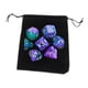thumbnail image 2 of Dados acrílicos D4 con bolsa de almacenamiento D6 D8 Portátil D20 D10 D12 de familiar Dados poliédricos para , Violeta Hugo Dados de juego de mesa, 2 of 8