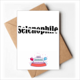 thumbnail image 1 of Stylish Word Selenophile Art Deco Fashion Happy Birthday Greeting Cards Envelopes Blank, 1 of 3