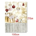 thumbnail image 4 of LELINTA Studio Christmas Theme Photo Video Photography Backdrop 7x5ft Multicolor Optional Printed Christmas Gifts Wood Floor Brick Winter Sparkle Vinyl Fabric Party Decorations Background Screen Props, 4 of 4