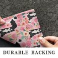 thumbnail image 6 of Pink Border Collie Dog and Flower Floral Door Rugs,Washable Non Slip Door Mats Indoor,Decorative Door Mats,Entry Mat Indoor for Entrance,Bedroom,Kitchen,Bathroom,16"x24", 6 of 6