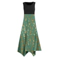 thumbnail image 3 of WILLBEST Vestido De Verano Para Mujer, Informal, Fluido, Floral, Elegante, Chaleco Largo, 3 of 3