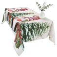 thumbnail image 2 of Beige Gnomes Christmas Table Cloth Waterproof Tablecloths, Xmas Tree Snowflake Winter Gifts Tablecloth Dining Table Cover for Kitchen Party Tabletop Outdoor, Rectangle Tablecloth 54x108 Inch, 2 of 9