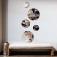 thumbnail image 3 of DESIGN ART Designart "Soft Color Composition III" Modern Geometric Mutlipanel Metal Wall Art, 3 of 5