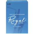 thumbnail image 1 of Rico Royal Baritone Sax Reeds, Strength 2.0, 10-pack, 1 of 3