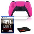thumbnail image 1 of PlayStation Mando Inalámbrico 5 DualSense (Rosa Nova) con Call of Duty Vanguard y Paño de Limpieza 6Ave, 1 of 6