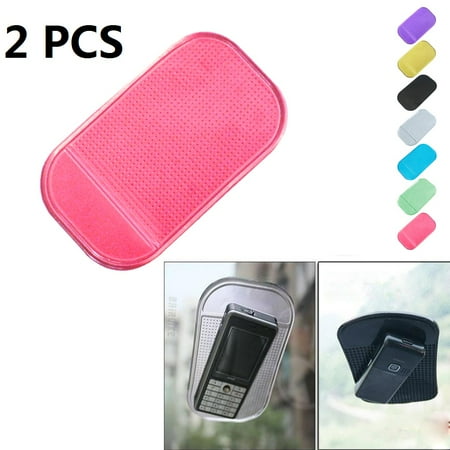 - 2PCS Car Mat Sticky Pad Antiskid Mat Non-Slip Mat Holder