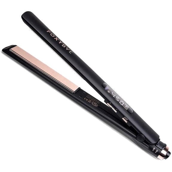 FoxyBae Rose Gold Tres Sleek Titanium Flat Iron