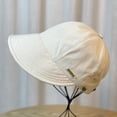 thumbnail image 6 of KRONDO Sun Hats for Women, Hats for UV Sun Protective, Wide Brim Hat Adjustable Ponytail Packable Sun ,UPF 50 Hats, For Hiking Fishing, 6 of 9