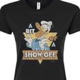thumbnail image 3 of Disney - Donald Bit Of A Show Off  - Juniors Fitted Graphic T-Shirt, 3 of 5
