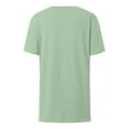 thumbnail image 5 of Kureaily Classic Short Sleeve T Shirt With Pocket Casual Comfort Fit Everyday Basic Tee Soft Breathable Fabric Versatile Stylish Top Casual Blouses, 5 of 6