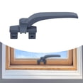 thumbnail image 3 of Rongfmy Thickened Window Handles Casement Locking Handle Left Right Hand Window Hardware Gray Right Small, 3 of 9