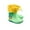C182/Green, variant on XIYON Toddler Rain Boots Non Slip Lightweight Short Ankle Boots For Boys Girls Toddler Outdoor Play Daily Wear 2-3 Years