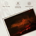 thumbnail image 6 of Elephant Stock Le Pandemonium Wall Art - Horizontal Canvas Wall Art - Living Room Wall Decor - Fantasy And Sci-fi Canvas - Brown And Orange Decor By John Martin - 24" x 16", 6 of 8