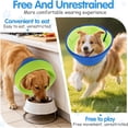 thumbnail image 2 of Dog Recovery Collar, Soft Cones for Dogs after Surgery, Dog Cone Collar for Wound Healing & Anti-Licking, Blue-Green, 2 of 7