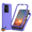 Purple, variant on Phone Case Cover for Cloud Mobile Stratus C8 Prime Full-Body Dual Layer Hybrid Case Slim, Drop-Proof TPU Hard PC, Durable Corner Front Bumper Protector (Clear Transparent)