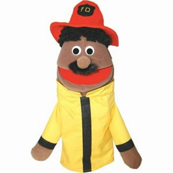 Get Ready  fireman puppet- Hispanic- 18 inch