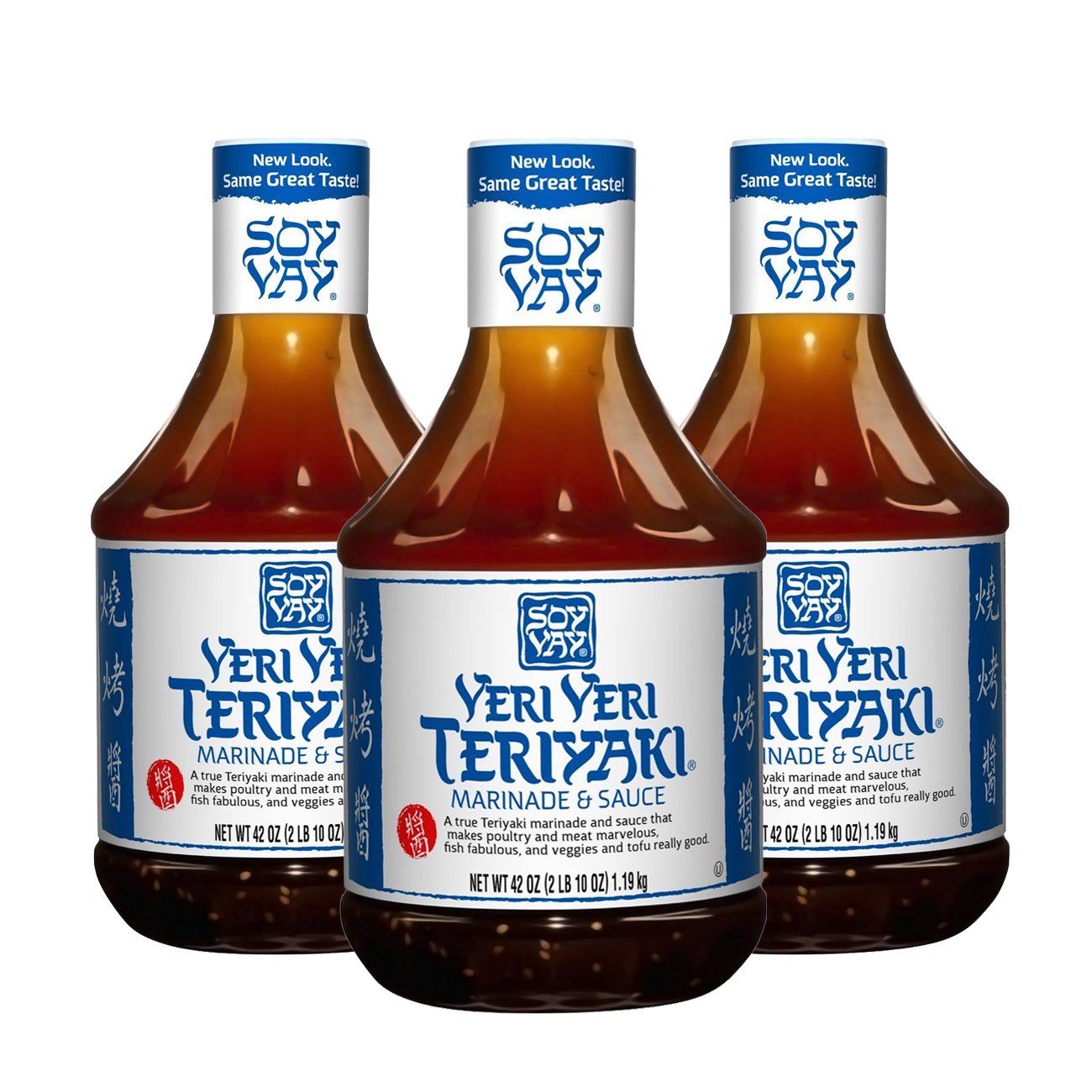 Soy Vay Veri Veri Teriyaki Sauce, 42 oz. 3 PACK