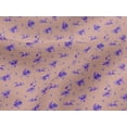 thumbnail image 4 of oneOone Viscose Jersey Fabric Leaves & Flower Floral Printed Craft Fabric BTY 60 Inch Wide, 4 of 5