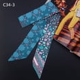 thumbnail image 2 of Under $5 Scarf Multi-color Fashion Ladies Ribbon Bag Hat Headband Tied Handle Small Ribbon Scarf, 2 of 2