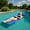 Blue, variant on California Sun Luxury Vinyl-Dipped Pool Float with Built-in Pillow – Soft Closed-Cell Foam Lounger for Adults, Unsinkable Water Mat for Pool or Lake (Aquamarine)
