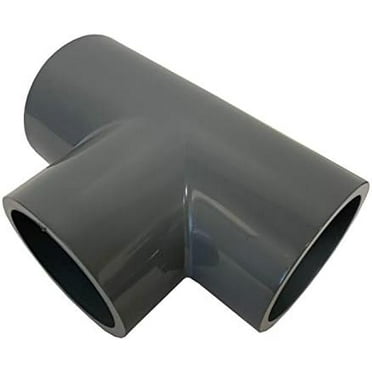 Schedule 80 CPVC 3 Inch Tee, Socket Connections