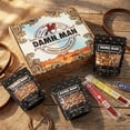 thumbnail image 3 of Damn Man Cowboy Starter Kit BBQ Nut Mix & Beef Sticks 10 Piece High Protein 19 oz, 3 of 9