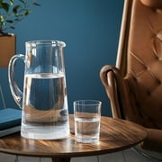 Kosta Boda Limelight Pitcher Clear Crystal 57oz Gran Wrff Handmade Sweden