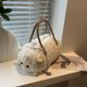 thumbnail image 2 of Bolso Bandolera Monedero Mujer Lindo Felpa Pequeño Invierno, 2 of 9