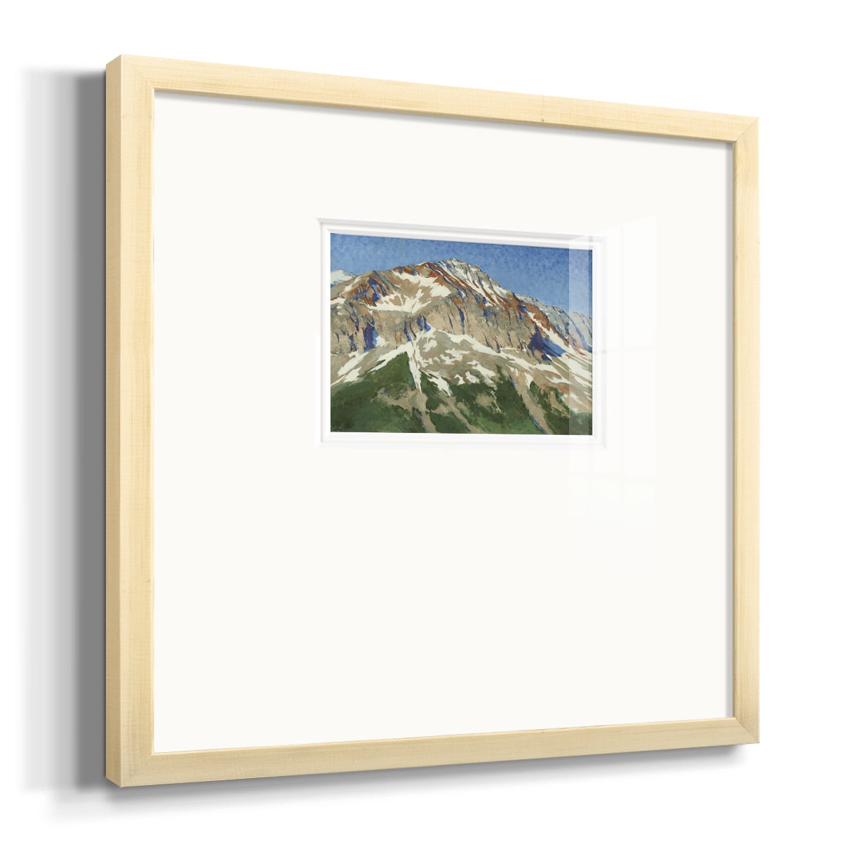 Vermillion Ascent-Premium Framed Print