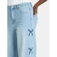 thumbnail image 4 of Madden NYC Women's Ultra 90s Fit Jeans with Embroidery, 32" inseam, Sizes 00-18, 4 of 5