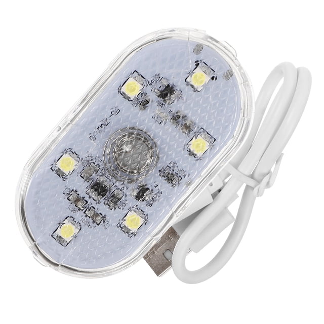 unbranded Ambiental Recargable USB Para Interiores De Auto Con Luz LED Multicolor Y Toque Táctil