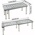 thumbnail image 2 of Étagère de Cuisine Extensible - Support à Épices Autoportant - Étagère de Rangement Rétractable, Gris, 2 of 5
