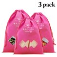 thumbnail image 2 of 3 Pcs Pochette à Cordon Sac de Rangement Multi-Usage pour Chaussures, 2 of 10