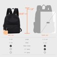 thumbnail image 4 of Minimochila Phaoullzon para niñas y adolescentes, color negro, 4 of 7