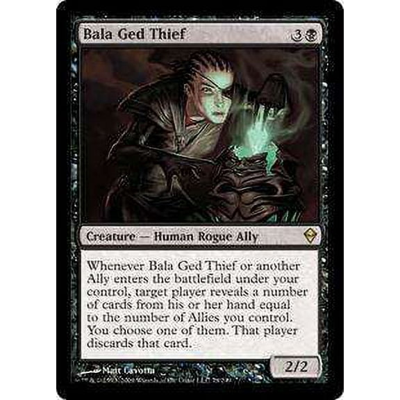 MtG Zendikar Rare Bala Ged Thief (Foil) #79