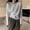 White, variant on Womens Pearl Buckle Cardigan, Round Neck Long Sleeve Knit White One Size