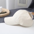 thumbnail image 4 of Gorra de béisbol ajustable con cola de caballo para mujer para moño alto, 4 of 6