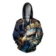 thumbnail image 5 of Sudadera con capucha con estampado gráfico de águila para hombre, ropa de otoño Y2k, nueva sudadera de moda, sudadera con cremallera, sudadera con capucha para hombre, 5 of 5