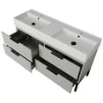 thumbnail image 5 of Nameeks Derin-5618-2 Derin 54" Free Standing Double Basin Vanity Set - Grey Mist, 5 of 7