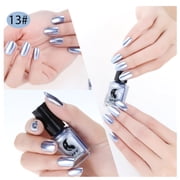Craney Peeling Nail Polish 17 Colors 6 Mirror Mirror nail polish nail ML nail polish Nail Lasting Metal Mirror Colors Nail Art Polish Gel Polish