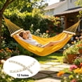 thumbnail image 5 of Soovim 40cm Removable Hammock Spreader Bar, Detachable Hammock Support Rod with 10 Holes, Portable Hammock Accessory for Camping Garden, 5 of 6