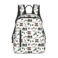 thumbnail image 1 of Disketp Camping Caravan 2 Mochila Ligera e Impermeable, Mochila de Día Resistente para Viajes, Senderismo y Uso Diario para Hombre y Mujer, 1 of 7