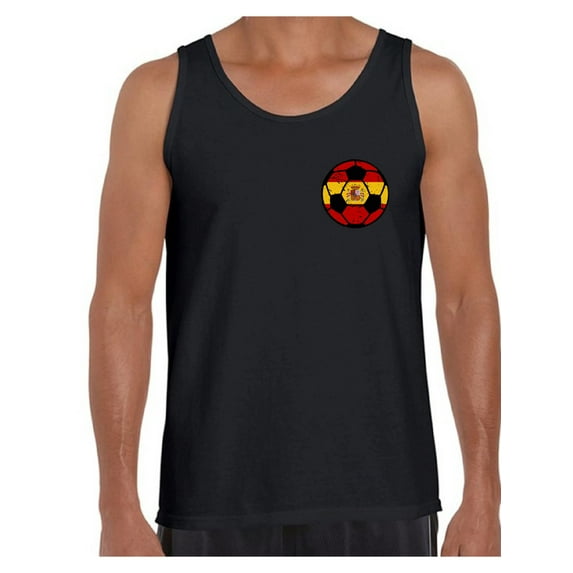 Awkward Styles Spain Soccer Tank Top for Men Spain Muscle Shirts Spain Tank Top for Men Spanish Gifts for Him Spain Football Tshirt Spain Soccer Ball Shirt Spain Flag Tank Spanish Tank Top