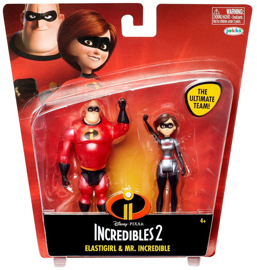 Disney Incredibles 2 Elastigirl & Mr Incredible 12” Action Figure Dolls TRU EXC 