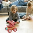 thumbnail image 4 of Vehículo interactivo educativo de dinosaurio Yotijar Pterodáctilo rojo Coche de dinosaurio infantil, 4 of 6